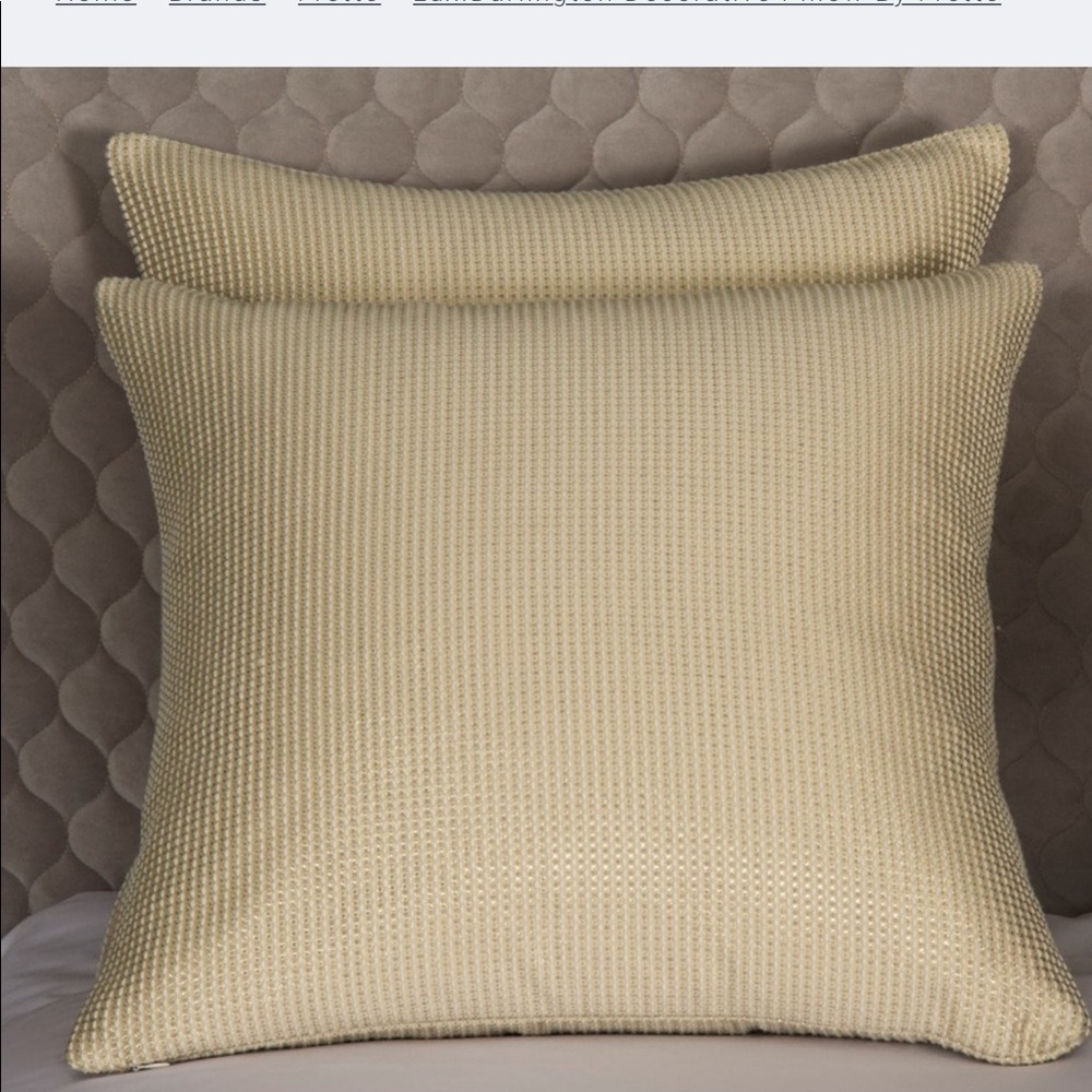 Lux.Darlington Decorative Pillow By Frette 20x20